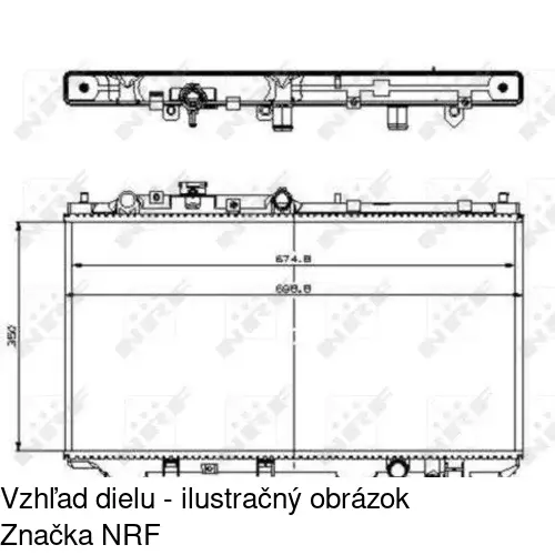 Chladiče vody POLCAR 4509081K