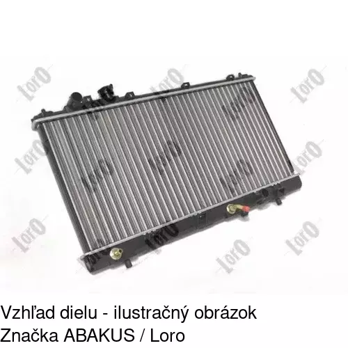 Chladiče vody 4509084K /POLCAR/ - obr. 2