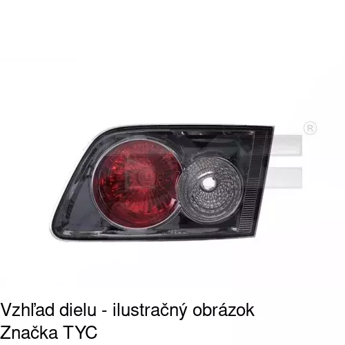 Zadné svetlo 4519879E /POLCAR/