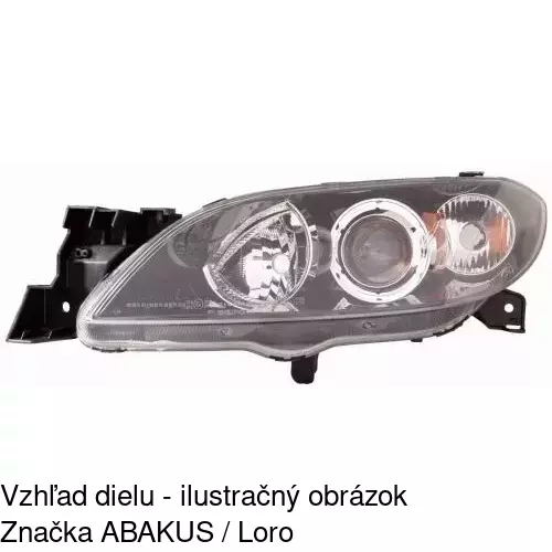 Hlavný reflektor POLCAR 4541102E