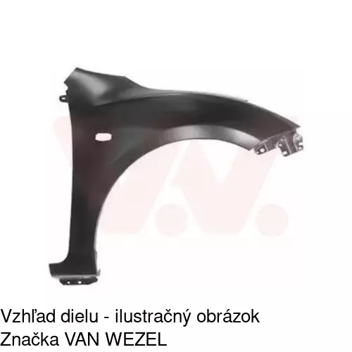 Predný blatník 454202 /POLCAR/ - obr. 1