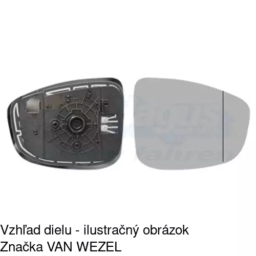 Vonkajšie zrkadlo 45X1514M /POLCAR/ - obr. 3