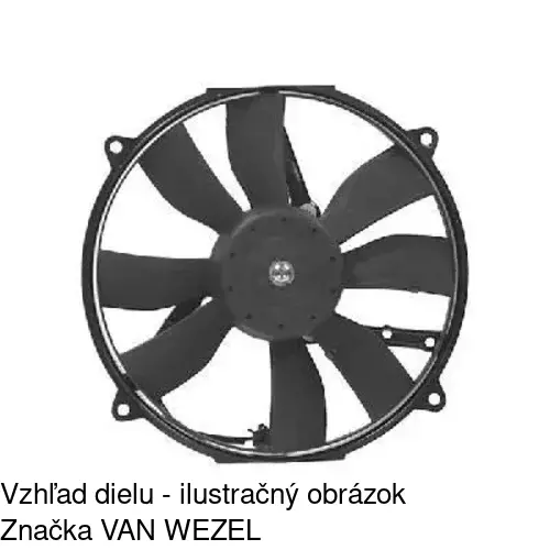 Ventilátory chladičov 500223W1-Q /POLCAR/ - obr. 3