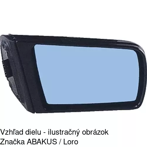 Vonkajšie zrkadlo 5002524E /POLCAR/ - obr. 4