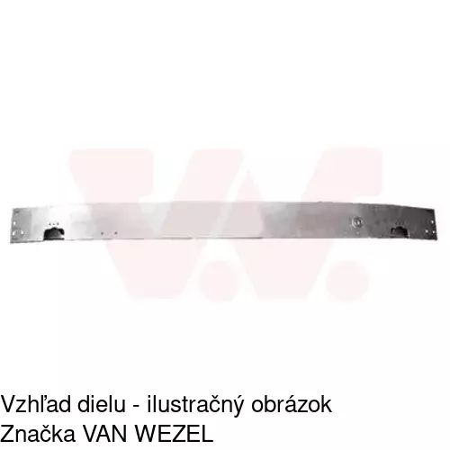 Výstuha nárazníka 50030724 /POLCAR/ - obr. 1