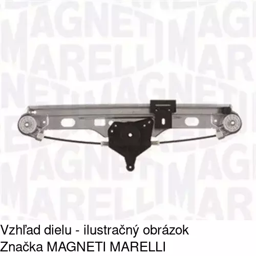 Mechanizmus sťahovania okna elektrický bez motora 5003PSG3 /POLCAR/ - obr. 1