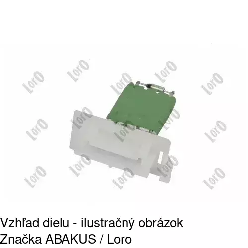Ovládače klimatizácie 5005KST3X /POLCAR/ - obr. 3