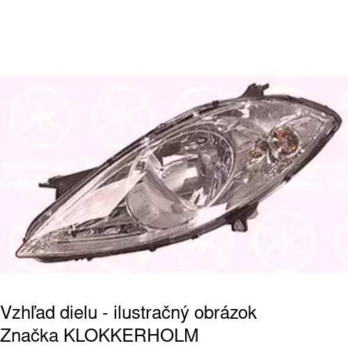 Hlavný reflektor POLCAR 5006102U