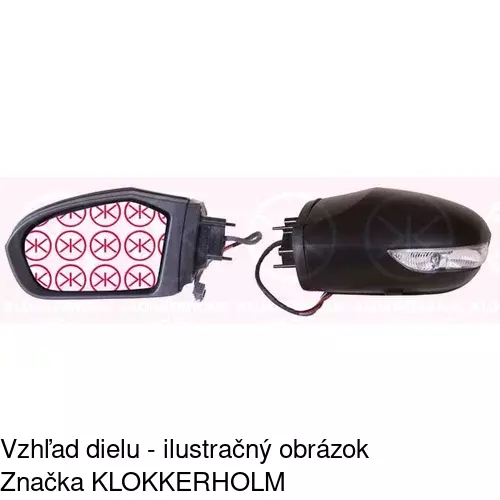 Vonkajšie zrkadlo 5006515M /POLCAR/ - obr. 1