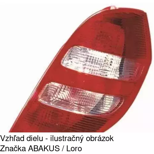 Zadné svetlo 500687-E /POLCAR/ - obr. 2