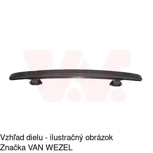 Výstuha nárazníka POLCAR 500696-3