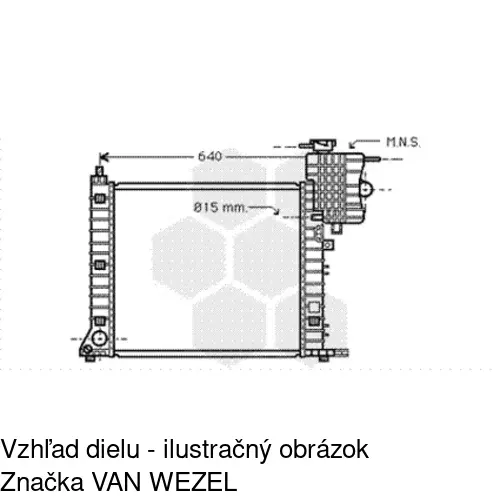 Chladiče vody 5012087X /POLCAR/ - obr. 3