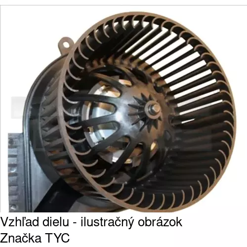 Ventilátory kúrenia 5012NU-2 /POLCAR/ - obr. 1
