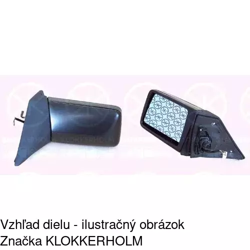 Vonkajšie zrkadlo 5014512M /POLCAR/ - obr. 2