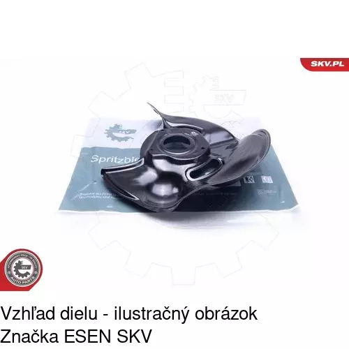 Brzdovy štít 5014OT-1 /POLCAR/ - obr. 2