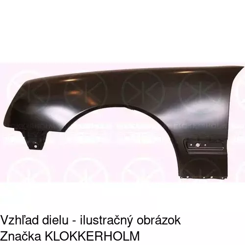 Predný blatník POLCAR 5015021J