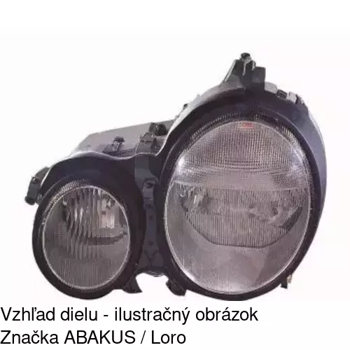 Hlavný reflektor POLCAR 5015095E