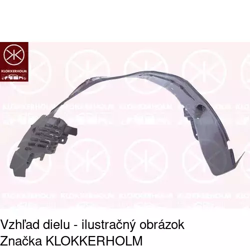 Podblatník (plast) POLCAR 5015FP2T