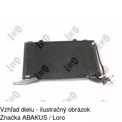 Chladiče klimatizácie 5015K8C3 /POLCAR/ - obr. 3