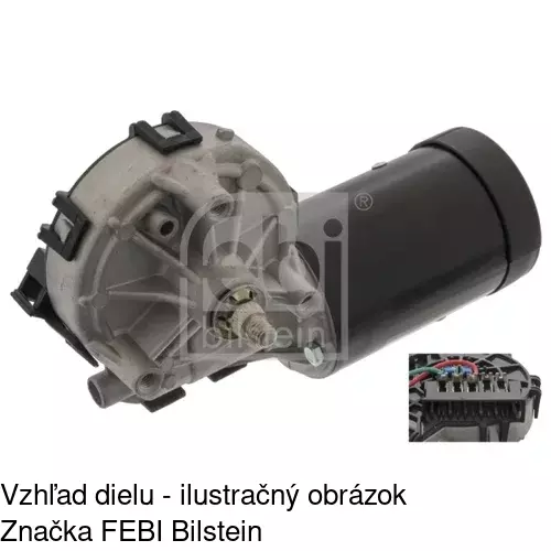 Motorček stieračov 5015SWP1 /POLCAR/ - obr. 2