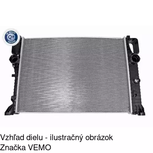 Chladiče vody POLCAR 5016081X