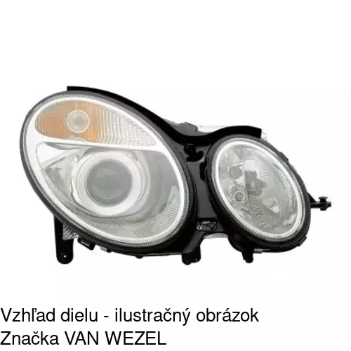 Hlavný reflektor 501610-E /POLCAR/ - obr. 5
