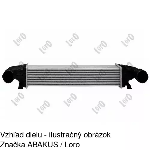 Chladiče vzduchu (Intercoolery) 5016J82X /POLCAR/ - obr. 3