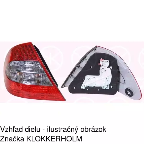 Zadné svetlo 5017873E /POLCAR/ - obr. 1