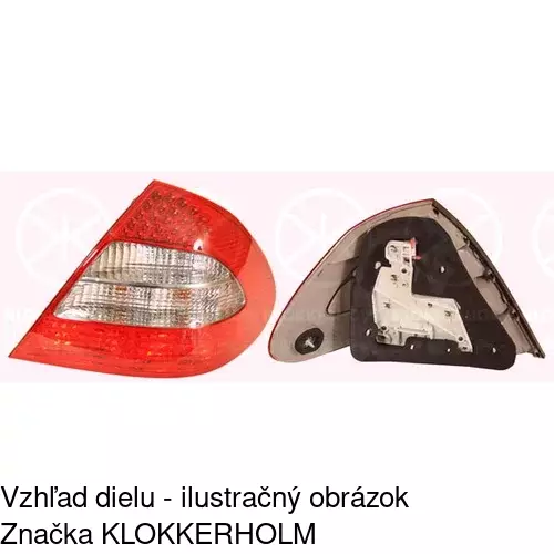 Zadné svetlo 5017883E /POLCAR/ - obr. 2