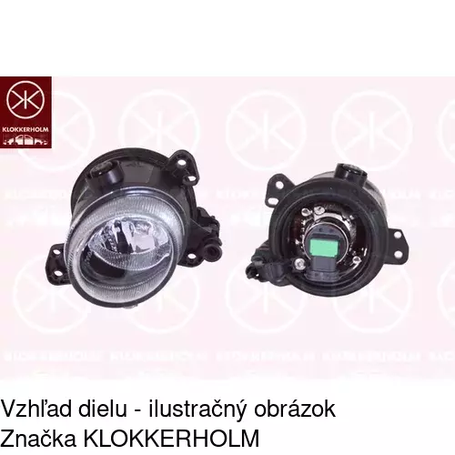 Hmlové svetlo - predné 5018300E /POLCAR/ - obr. 2