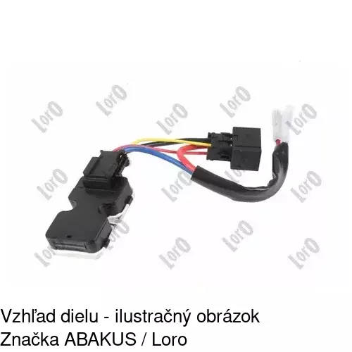 Ovládače klimatizácie 5024KST-1 /POLCAR/ - obr. 2