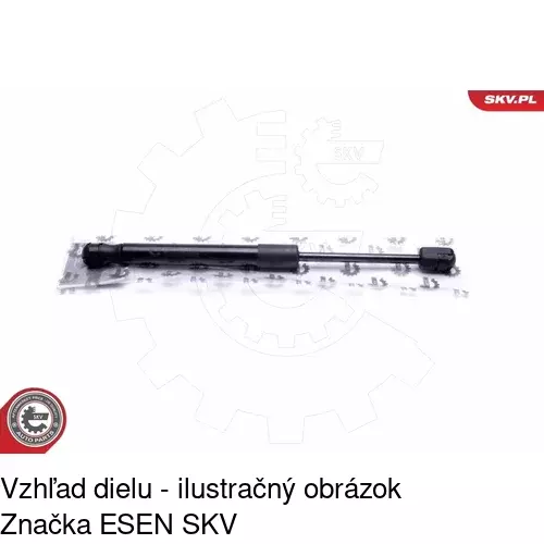 Plynová pružina 5028AB /POLCAR/ - obr. 4