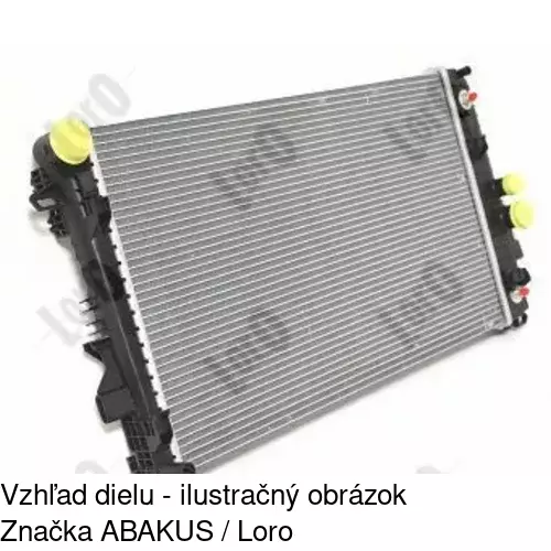 Chladiče vody 504008-2 /POLCAR/ - obr. 2