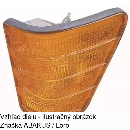 Predná smerovka 5061192E /POLCAR/ - obr. 3