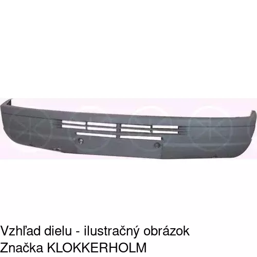 Predný nárazník POLCAR 506207-1