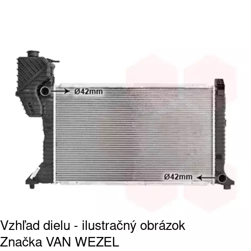 Chladiče vody 506208A2 /POLCAR/ - obr. 5