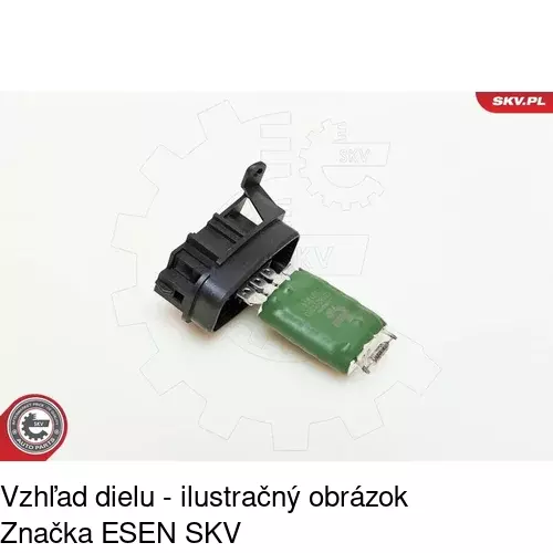 Ovládače klimatizácie 5062KST-1 /POLCAR/ - obr. 4