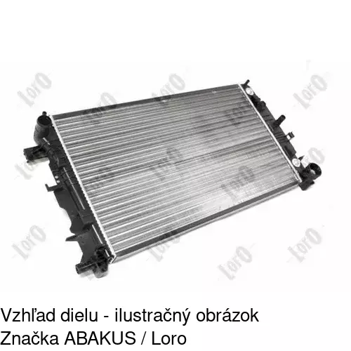 Chladiče vody 5065082K /POLCAR/ - obr. 2