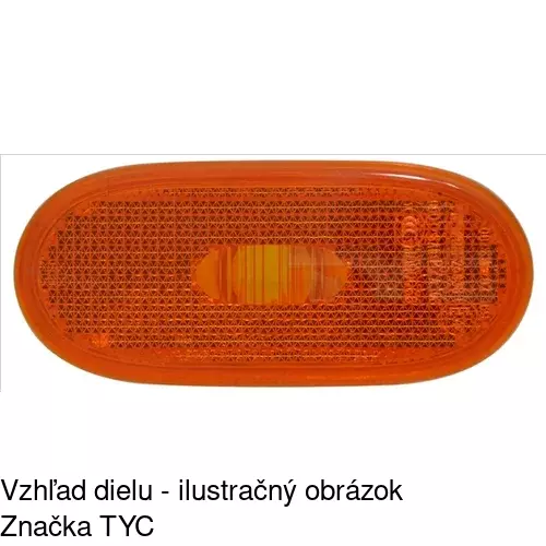 Obrysové svetlo POLCAR 5065198E