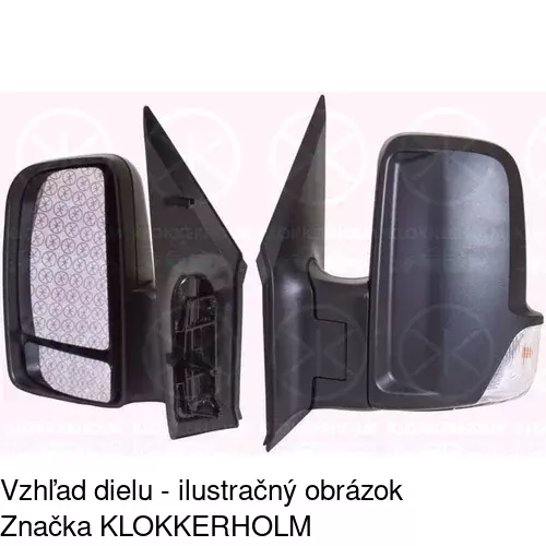 Vonkajšie zrkadlo 5065514E /POLCAR/ - obr. 1