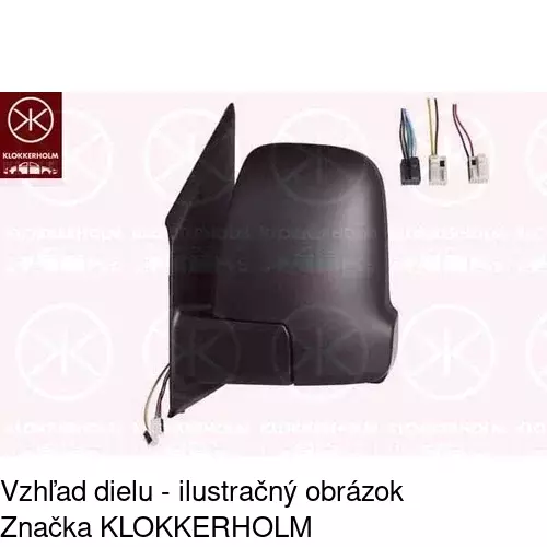 Rám vonkajšieho zrkadla 506554TM /POLCAR/ - obr. 1