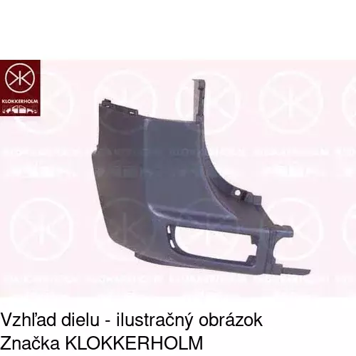 Rámik nárazníka POLCAR 506598