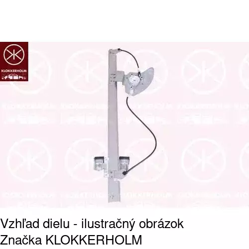 Elektrický mechanizmus okna dverí 5065PSE1 /POLCAR/ - obr. 1