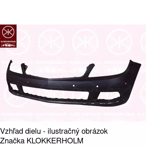 Predný nárazník 507007-2 /POLCAR/