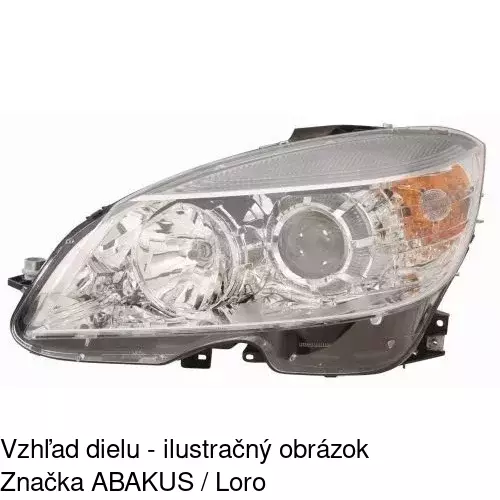 Hlavný reflektor 5070091E /POLCAR/ - obr. 4