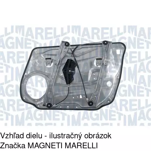 Mechanizmus sťahovania okna elektrický bez motora POLCAR 5070PSG1