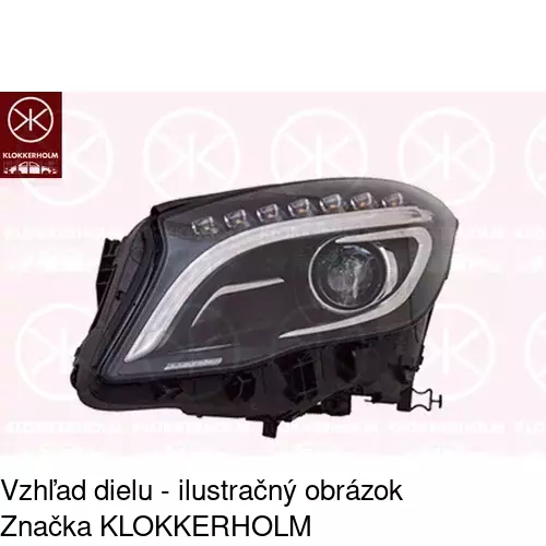 Hlavný reflektor POLCAR 50L2091U