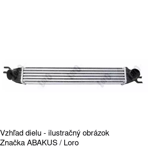 Chladiče vzduchu (Intercoolery) 5101J8-1 /POLCAR/ - obr. 4