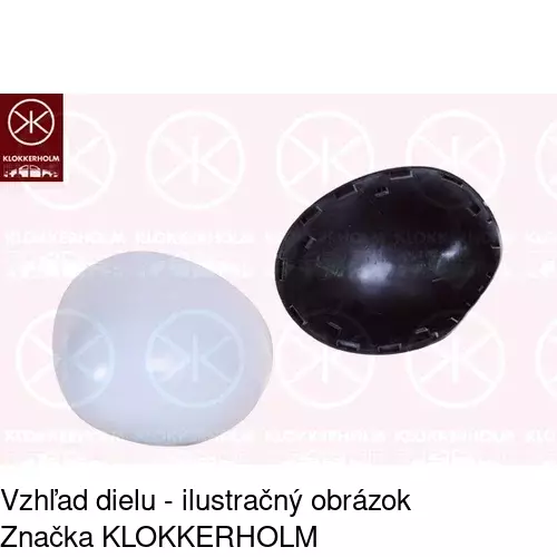 Rám vonkajšieho zrkadla 51B154PM /POLCAR/ - obr. 2