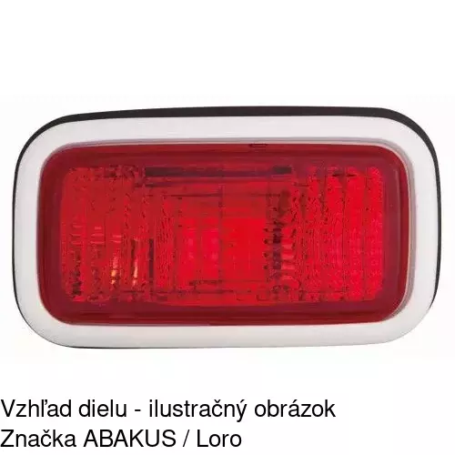 Záslepka hmlovky 5233980E /POLCAR/ - obr. 3